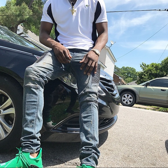 Pacsun Biker Jeans - Picture 4 of 4